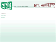 Tablet Screenshot of mobil.film-kunst-kino.de
